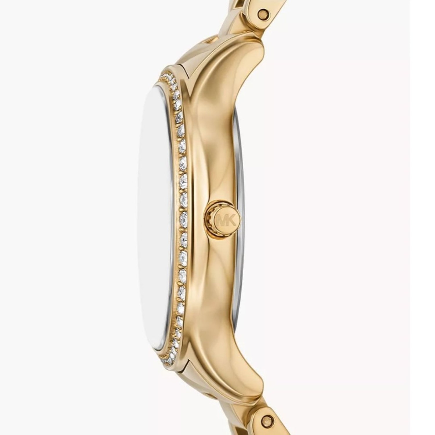 Christies Jewellery - MK4822 Michael Kors Sage Gold Tone Watch Auckland NZ MK4822 Michael Kors Sage Gold Tone Watch with White Mother of Pearl Dial