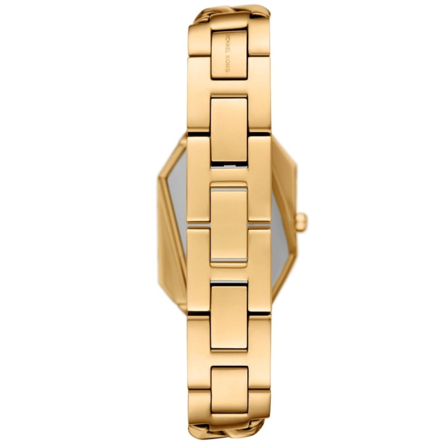 MK4878 Michael Kors Suri Gold Tone Analogue Watch – Michael Kors Auckland MK4878 Michael Kors Suri Gold Tone Analogue Watch by Michael Kors Auckland | Octogan Shape with chain bracelet
