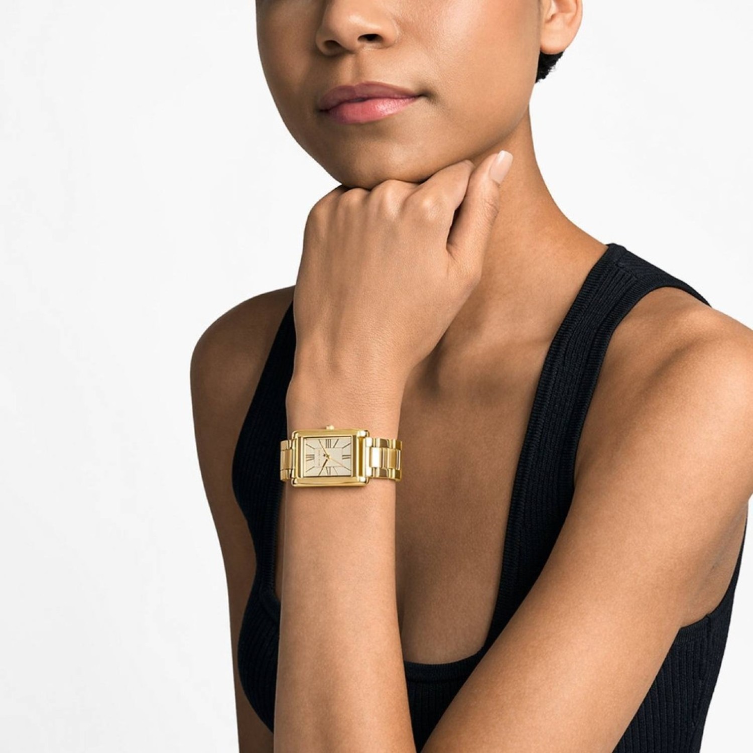 MK4904 Michael Kors Essex Gold Tone Watch – Timeless Sophistication in Gold MK4904 Michael Kors Essex Gold Tone Watch – Gold-tone stainless steel rectangular casing, sleek and sophisticated design by Michael Kors Auckland