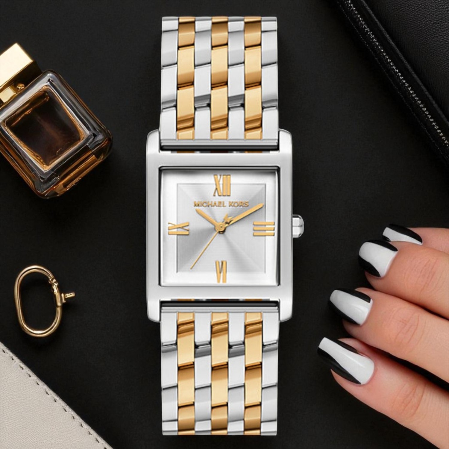 MK4935 Michael Kors Petite Georgie Two-Tone Watch – Michael Kors Auckland |Chronographs, minimalist designs, oversized faces, and elegant options, catering to diverse tastes. MK4935 Michael Kors Petite Georgie Two-Tone Watch by Michael Kors