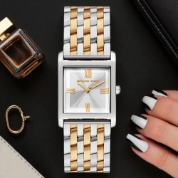  MK4935 Michael Kors Petite Georgie Two-Tone Watch