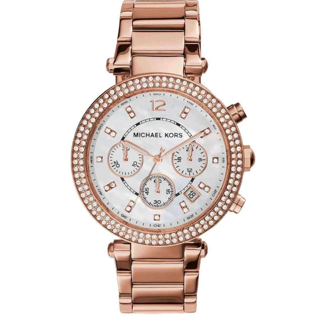 MK5499⭐️新品未使用品⭐️Michael Kors Watch! MICHAEL KORS DYLAN ROSE GOLD TONE+CHRONOGRAPH DIAL+DATE MINI