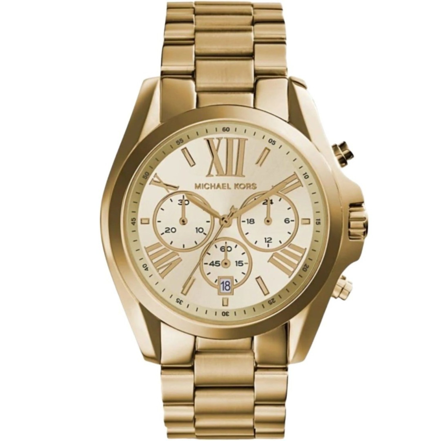Christies Jewellery - MK5605 Michael Kors Bradshaw Yellow Tone Watch Watches Auckland NZ MK5605 Michael Kors Bradshaw Yellow Tone Watch MK5605 Watches Auckland