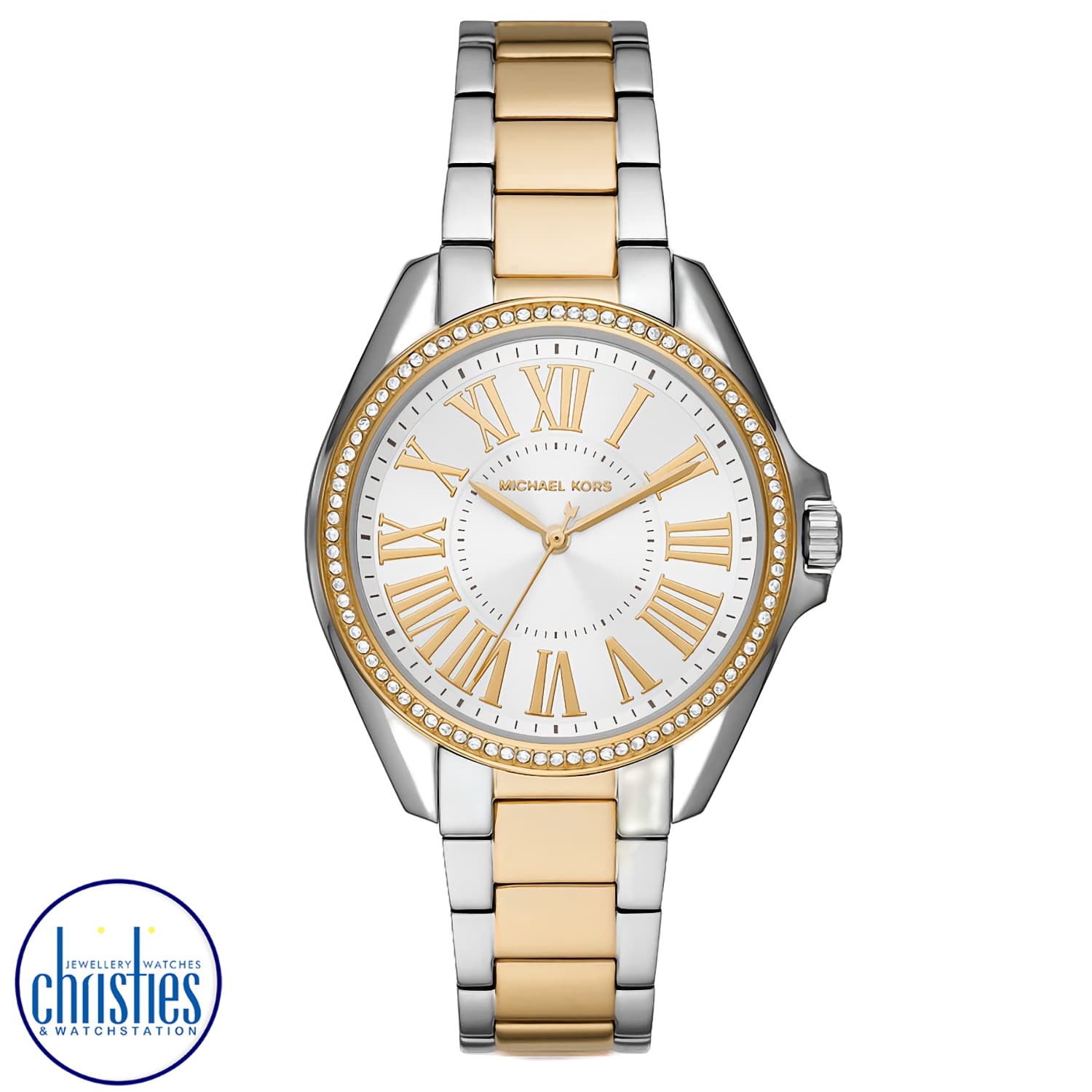 MK6931 Michael Kors Kacie Two-Tone Watch MK6931 michael kors watches nz MK6931 Michael Kors Kacie Two-Tone Watch michael kors nz