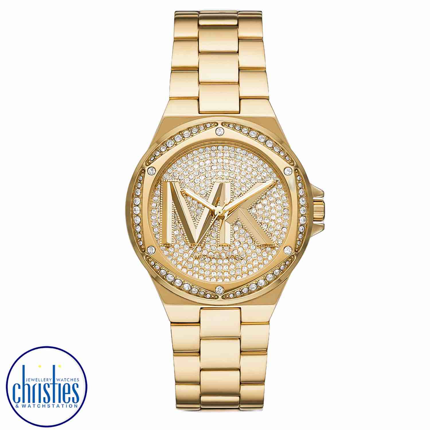 MK7229 Michael Kors Lennox Gold-Tone Watch michael kors nz