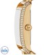 MK7300 Michael Kors Emery Pavé Gold-Tone Curb Link Watch MK7300
