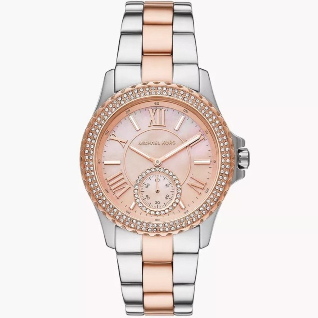 michael kors watch 2 tone