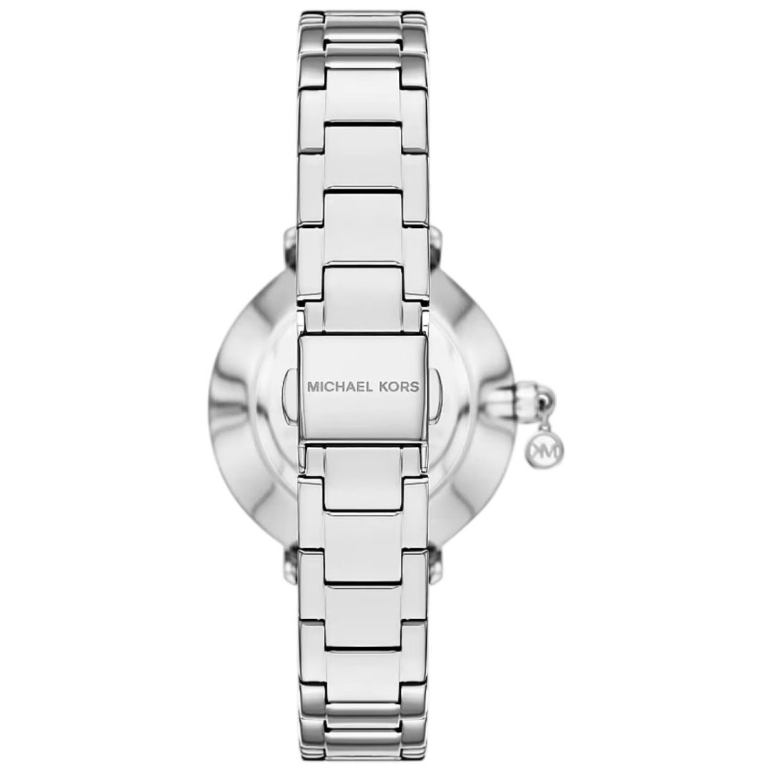 MK7617 Michael Kors Mini Pyper Pavé Silver-Tone Watch- Availble at Christies Jewellery And Watches MK7617 Michael Kors Mini Pyper Pavé Silver-Tone Watch by Michael Kors