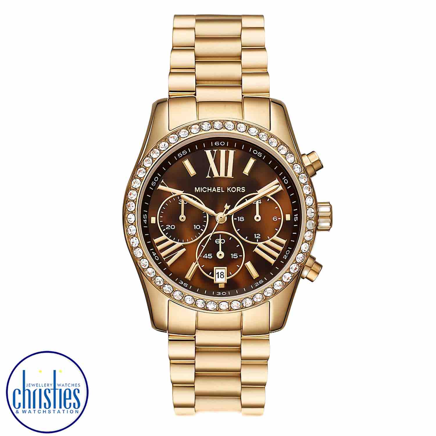 MK7276 Michael Kors Lexington Lux Chronograph Gold-Tone Watch. MK7276 Michael Kors Lexington Lux Chronograph Gold-Tone Stainless Steel WatchAfterpay - Split your purchase into 4 instalments - Pay for your purchase over 4 instalments, due every two weeks.