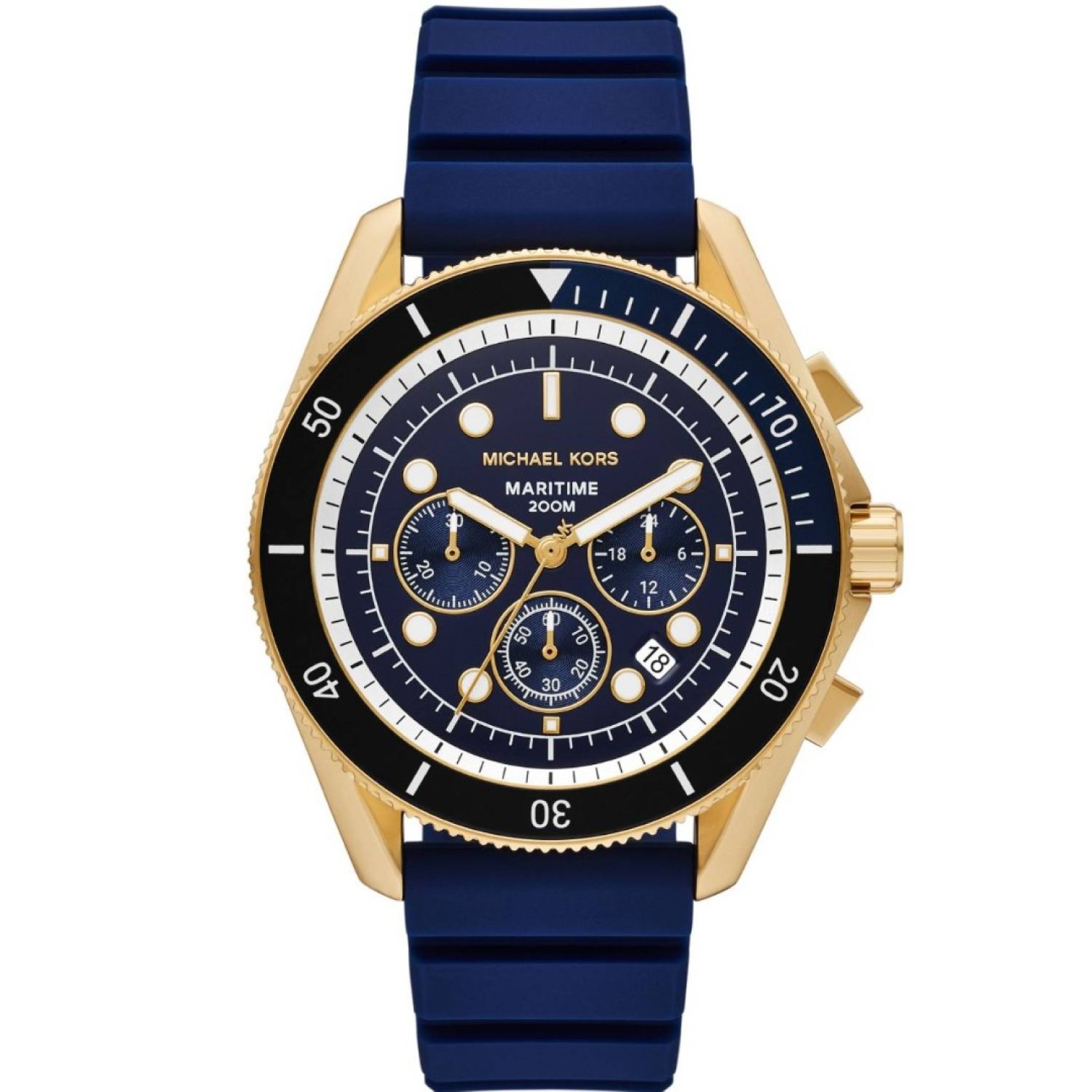 Michael Kors Maritime Gold-Tone and Silicone Watch MK9205 – Michael Kors Auckland |Chronographs, minimalist designs, oversized faces, and elegant options, catering to diverse tastes. Michael Kors Maritime Gold-Tone and Silicone Watch MK9205 by Michael Kors Auckland |Chronographs, minimalist designs, oversized faces, and elegant options, catering to diverse tastes.