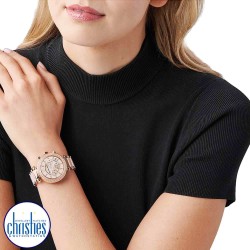 MK5896 Michael Kors Rose Gold-Tone Parker Watch