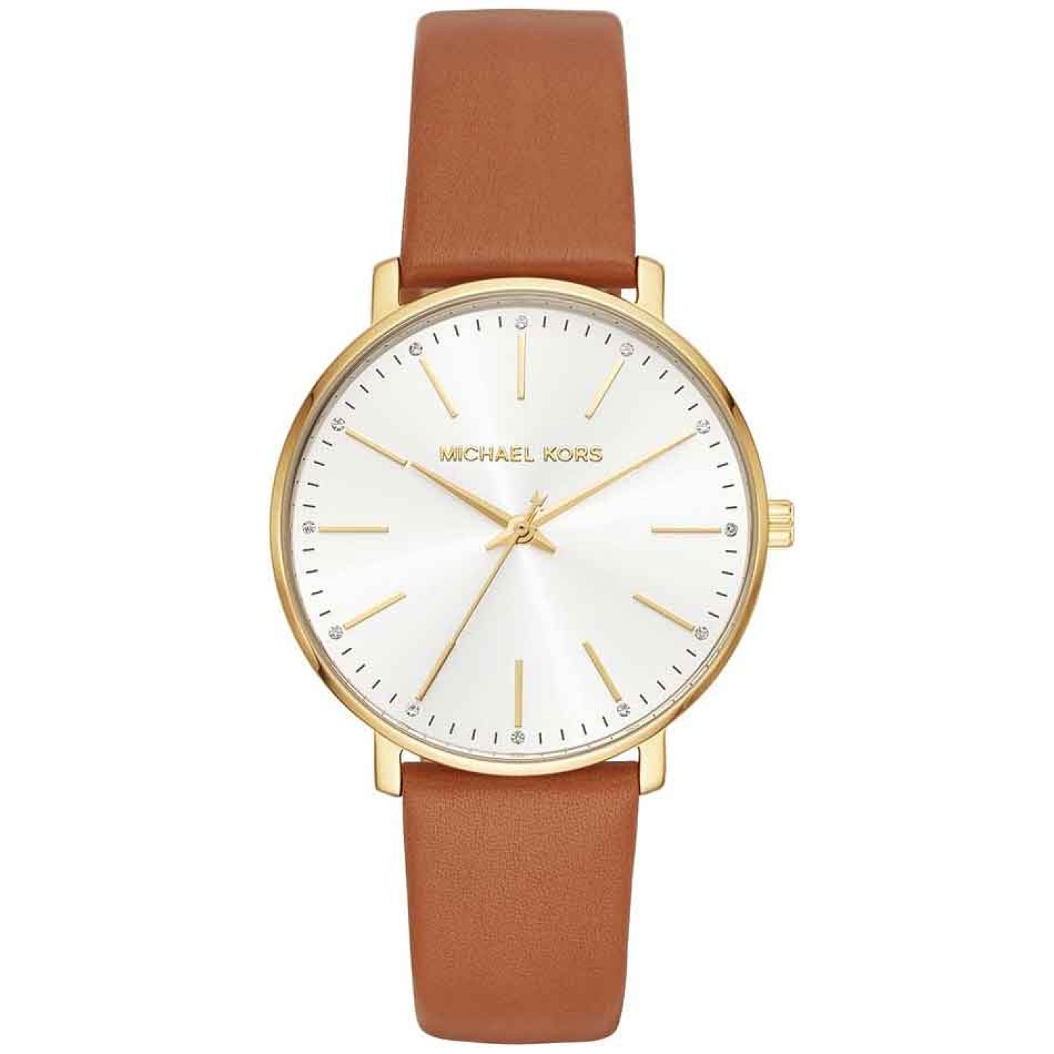 MK2740 Michael Kors Pyper Watch. Ladies Only Time watch By Michael Kors from the Pyper Collection. Model With Round Case In Stainless Steel Silver Colour And Glossy Finish.   Humm -Buy Little things up to $1000 and choose 10 weekly or @christies.online