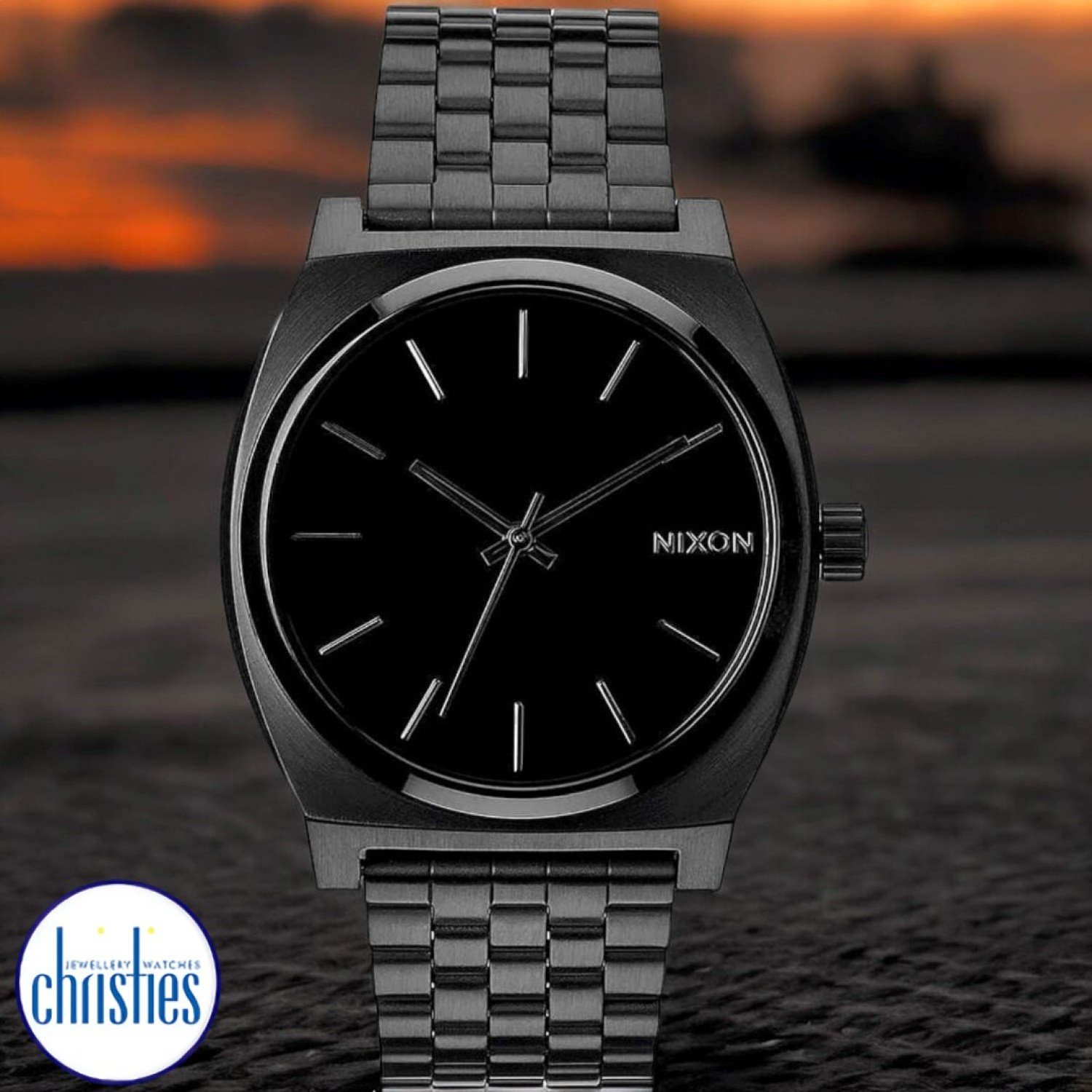 Christies Jewellery - A04500100 Nixon Time Teller All Black Black Watch Watches Auckland NZ A04500100 Nixon Time Teller All Black Black Watch A045-001 NIXON Watches Auckland |Nixon watches are often chosen as gifts due to their stylish designs and functionality.