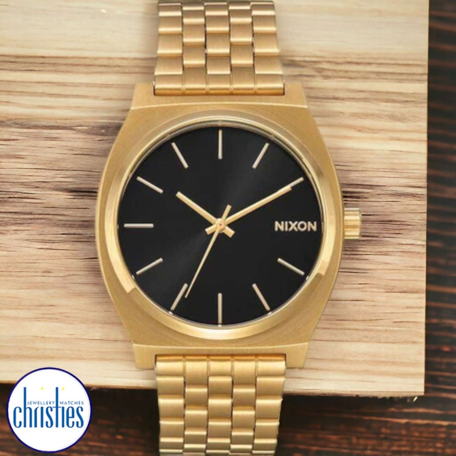 Christies Jewellery - A045204200 NIXON Mens Time Teller All Gold / Black Sunray Watches Auckland NZ A045204200 NIXON Mens Time Teller All Gold / Black Sunray A045-2042-00 NIXON Watches Auckland |Nixon watches are often chosen as gifts due to their stylish designs and functionality.