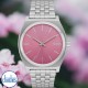 A045271900 NIXON Mens Time Teller Silver / Pink A045-2719-00 NIXON Watches Auckland |Nixon watches are often chosen as gifts due to their stylish designs and functionality.