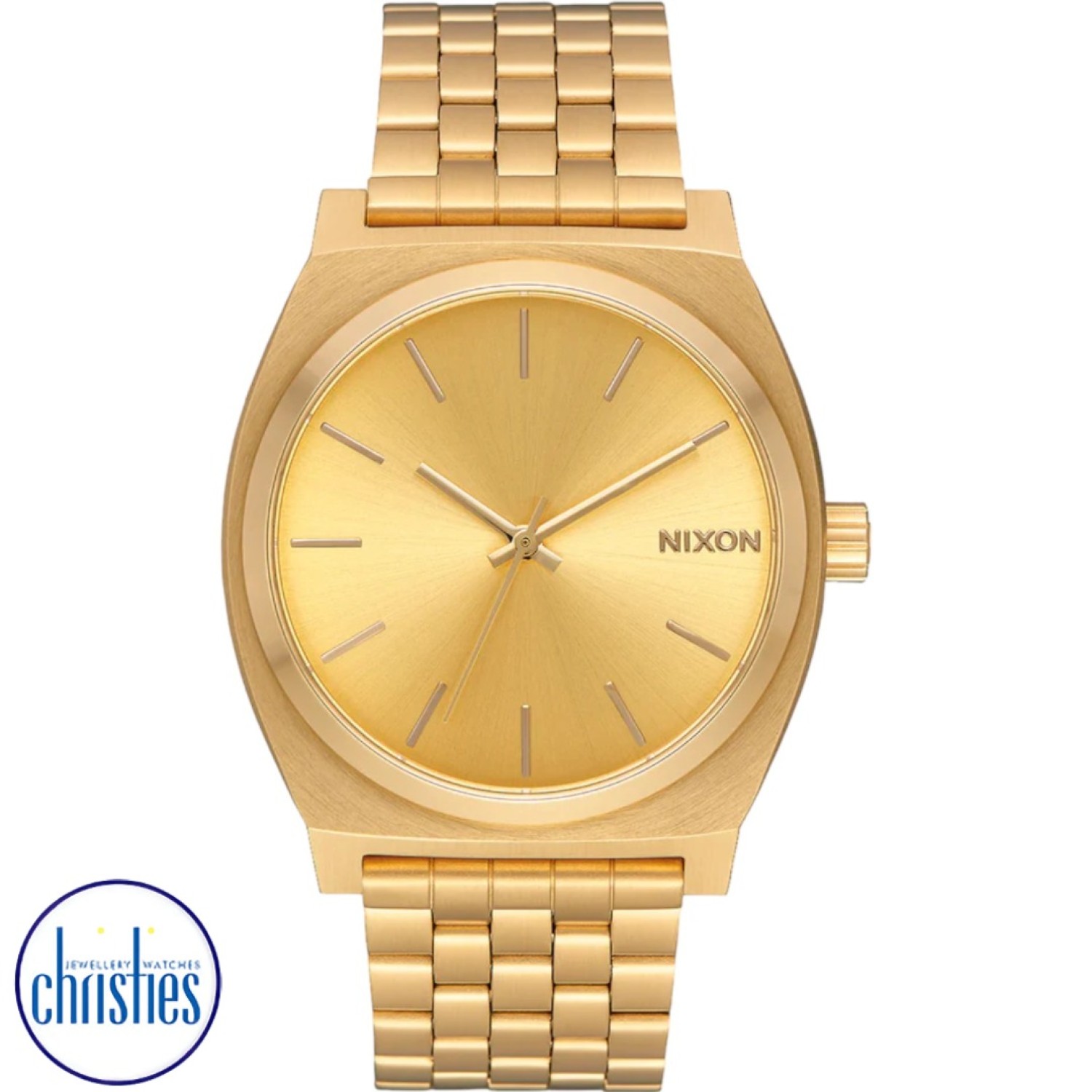 A04551100 NIXON Mens Time Teller All Gold A045-511-00 NIXON Watches Auckland |Nixon watches are often chosen as gifts due to their stylish designs and functionality.