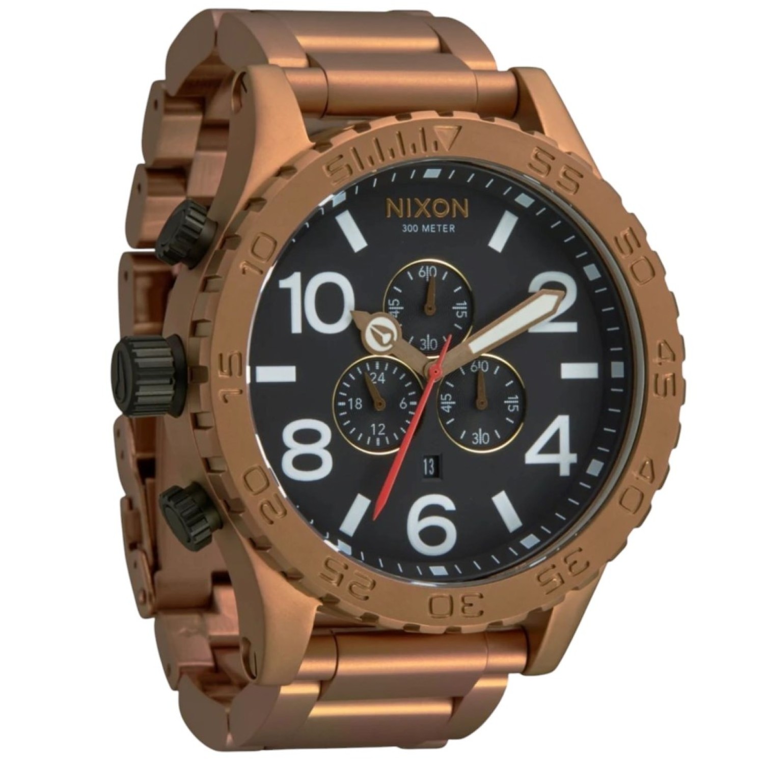 Christies Jewellery - A083514500 NIXON 51-30 Chrono Watch Auckland NZ A083514500 NIXON 51-30 Chrono Watch A083-5145-00 NIXON Watches Auckland |Nixon watches are often chosen as gifts due to their stylish designs and functionality.