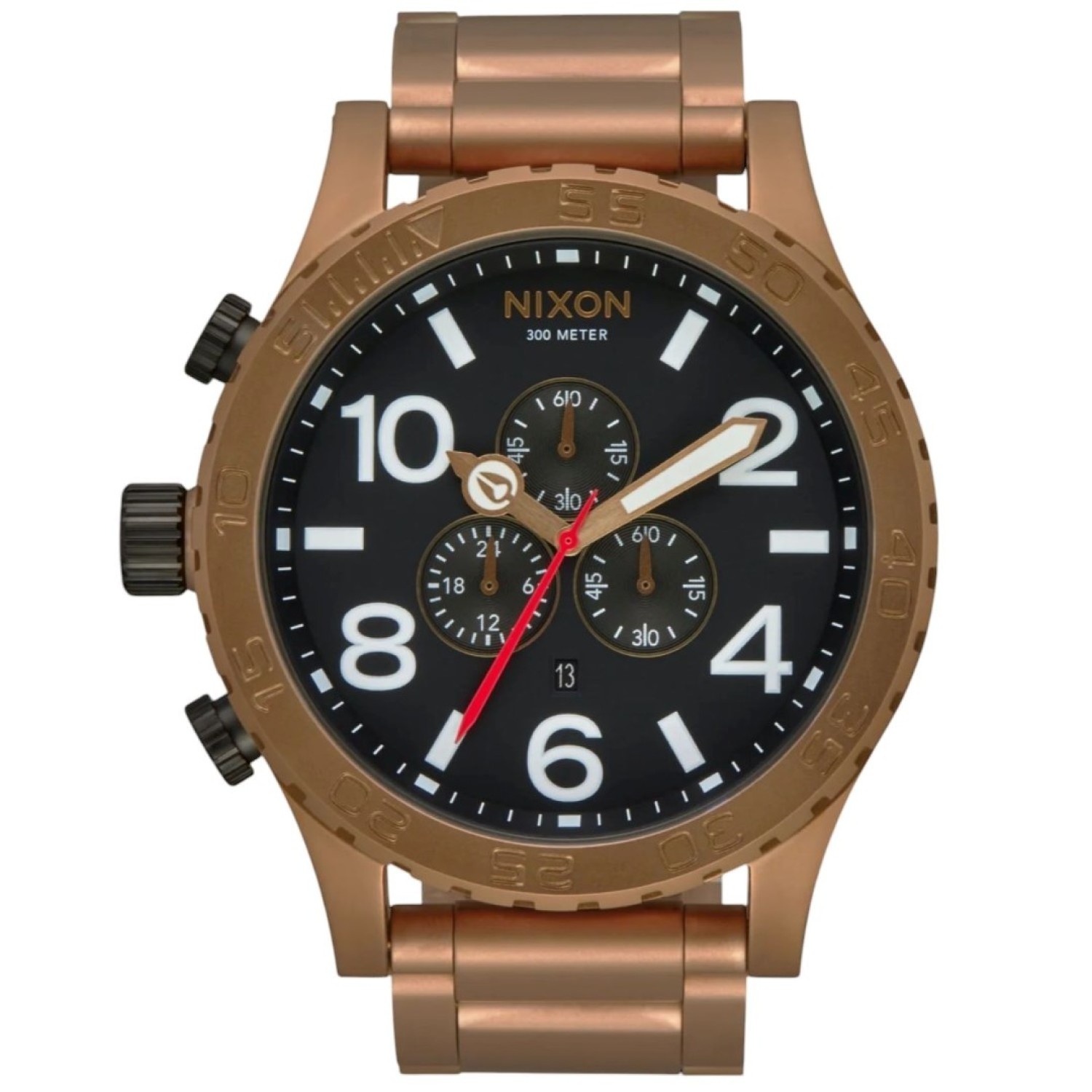 Christies Jewellery - A083514500 NIXON 51-30 Chrono Watch Auckland NZ A083514500 NIXON 51-30 Chrono Watch A083-5145-00 NIXON Watches Auckland |Nixon watches are often chosen as gifts due to their stylish designs and functionality.