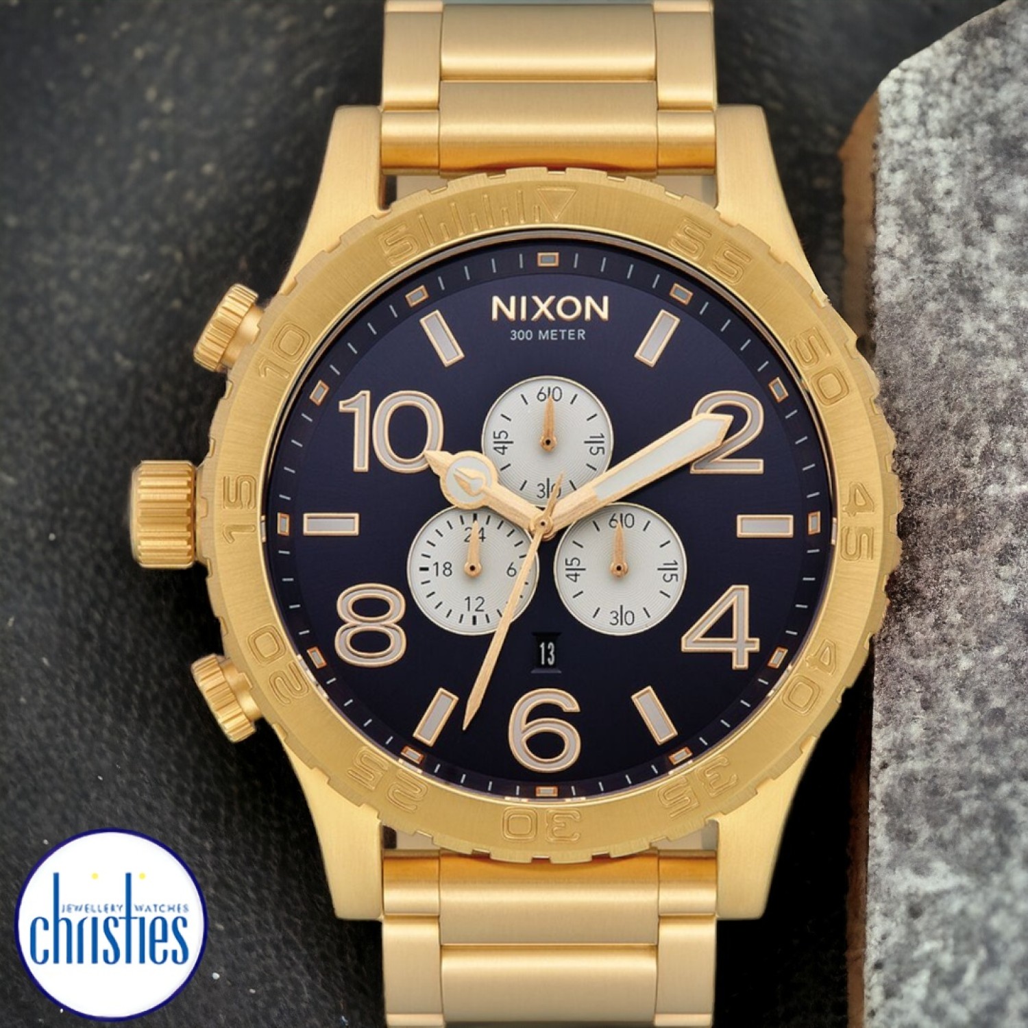 A083203300 NIXON 51-30 Chrono Watch A083-2033-00 NIXON Watches Auckland |Nixon watches are often chosen as gifts due to their stylish designs and functionality.