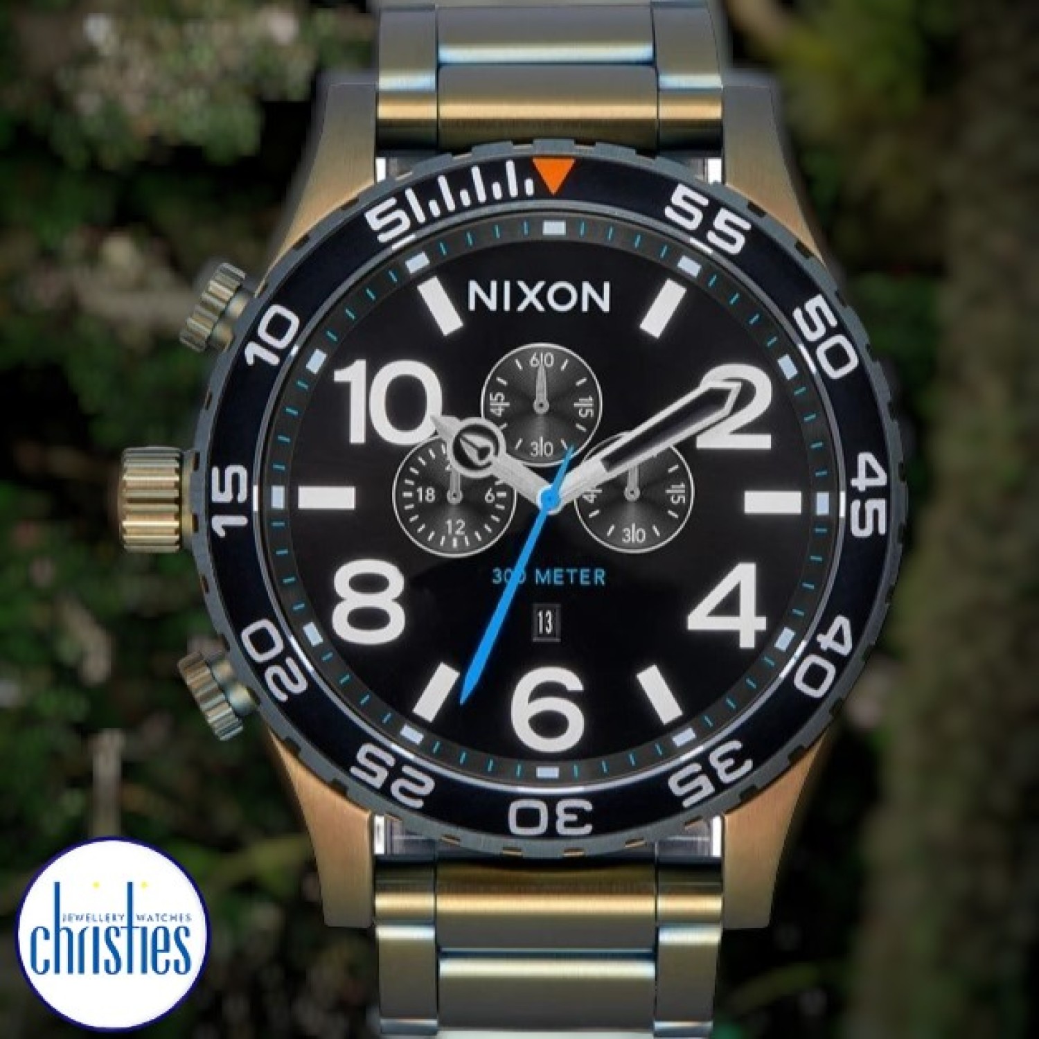 A083509200 NIXON 51-30 Chrono Watch A083-5092-00 NIXON Watches Auckland |Nixon watches are often chosen as gifts due to their stylish designs and functionality.
