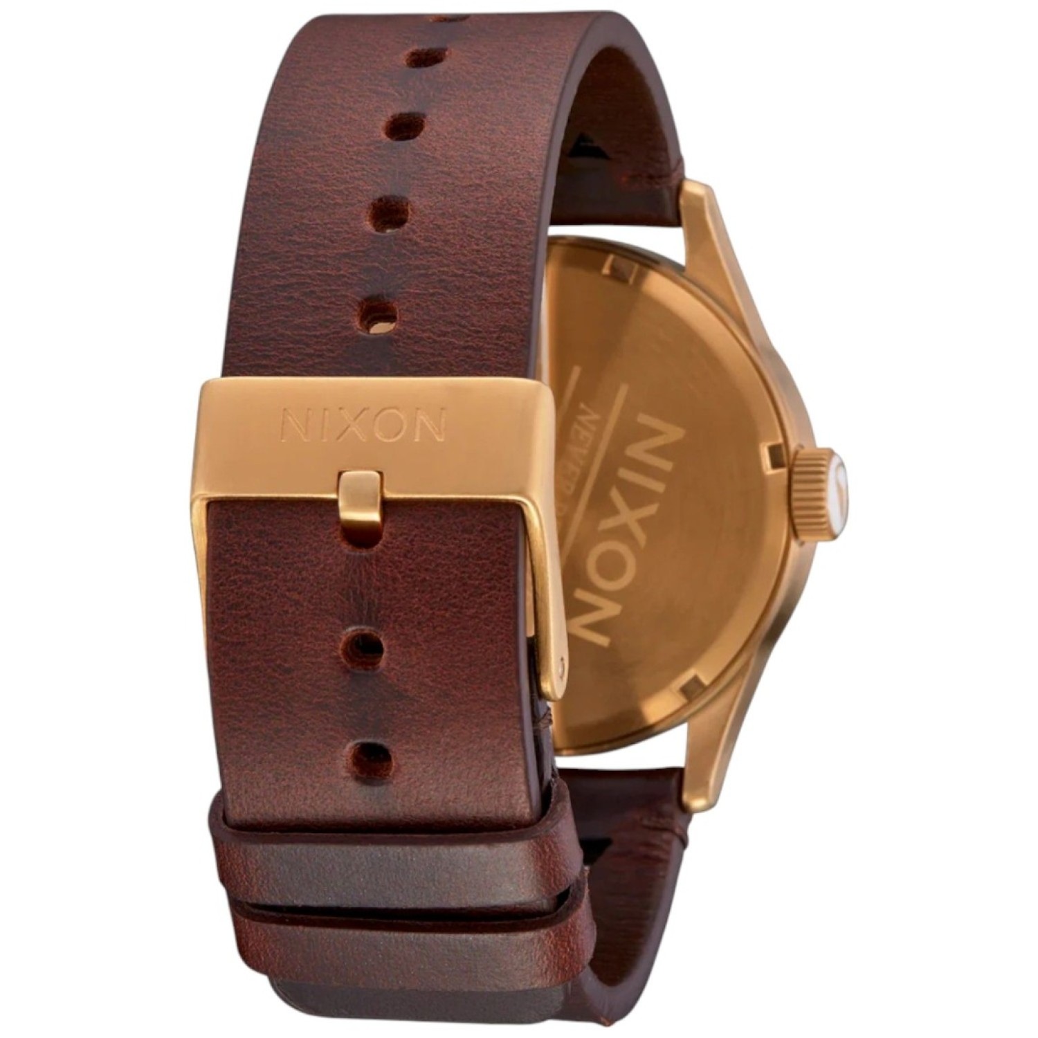 A105503300 NIXON Sentry – Navy Dial Gold-Tone Case Brown Leather Strap – NIXON Watches Auckland |Nixon watches are often chosen as gifts due to their stylish designs and functionality. A105503300 NIXON Sentry – Navy Dial Gold-Tone Case Brown Leather Strap by NIXON Watches Auckland |Nixon watches are often chosen as gifts due to their stylish designs and functionality.