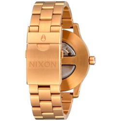 A129451300 Nixon Automatic Gold Black Dial Men’s Watch