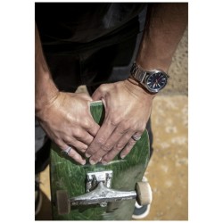 A1346509100 NIXON Sentry Solar – Stainless steel Blue Dial