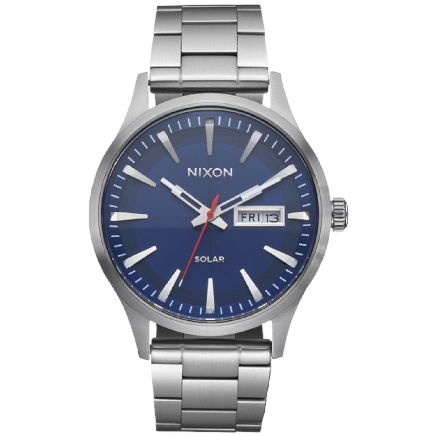 A1346509100 NIXON Sentry Solar – Stainless steel Blue Dial – NIXON Watches Auckland |Nixon watches are often chosen as gifts due to their stylish designs and functionality. A1346509100 NIXON Sentry Solar – Stainless steel Blue Dial by NIXON Watches Auckland |Nixon watches are often chosen as gifts due to their stylish designs and functionality.