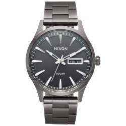 A134613100 NIXON Sentry Solar – Gunmetal