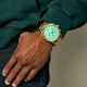 NIXON A1389534500 51-30 Chrono Gold & Teal Watch | Christies NZ