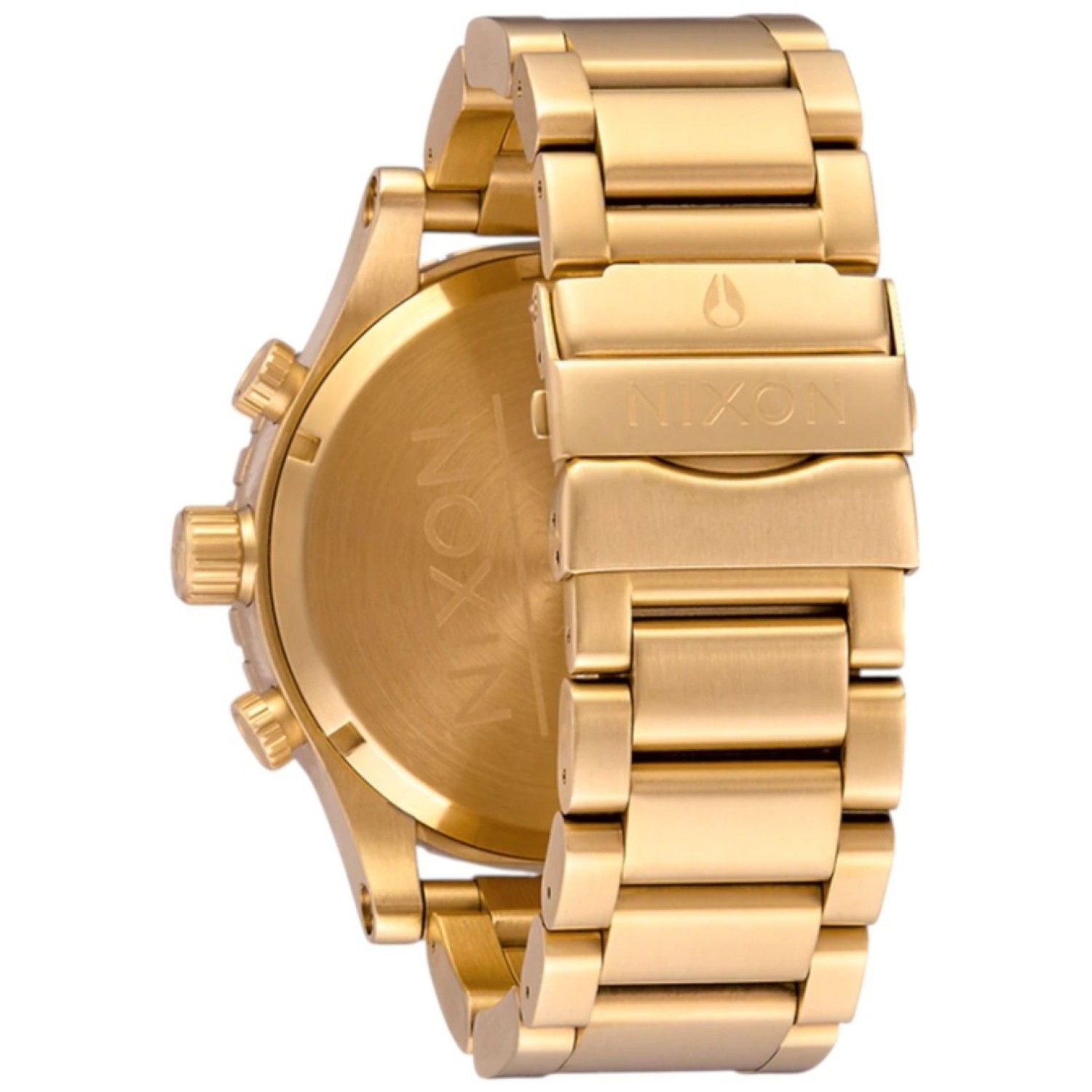 NIXON Oversized Chrono Watch – Gold Case with Teal Dial | Buy Nixon Watches in New Zealand NIXON A1389534500 51-30 Chrono Gold & Teal Watch | Christies NZ