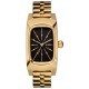 NIXON A1441532300 Gold Frankie Mid Century Watch – Rectangular Black Dial | Shop Nixon Watches NZ NIXON Frankie Mid Century Gold Watch A1441532300 – Black Dial | Christies NZ
