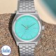 Christies Jewellery - A045208400 NIXON Mens Time Teller Silver / Turqoise Watches Auckland NZ A045208400 NIXON Mens Time Teller Silver / Turqoise A045-2084-00 NIXON Watches Auckland |Nixon watches are often chosen as gifts due to their stylish designs and functionality.