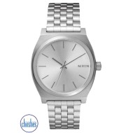 A045-1920-00 NIXON Mens Time Teller All Silver