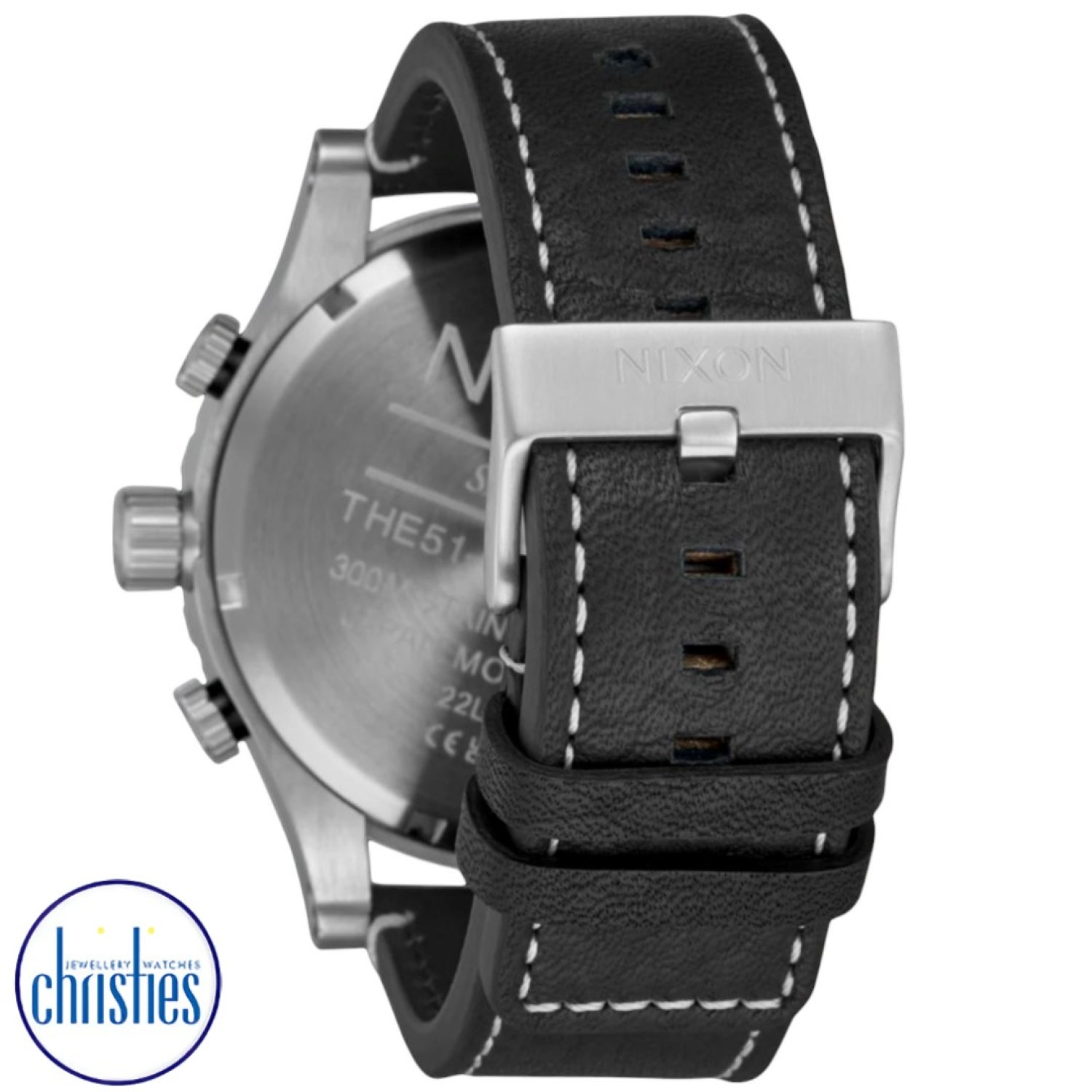 Christies Jewellery - NIXON 51-30 Chrono Leather Watch A1392-5199-00 Watches Auckland NZ NIXON 51-30 Chrono Leather Watch A1392-5199-00 A13925199 NIXON Watches Auckland |Nixon watches are often chosen as gifts due to their stylish designs and functionality.