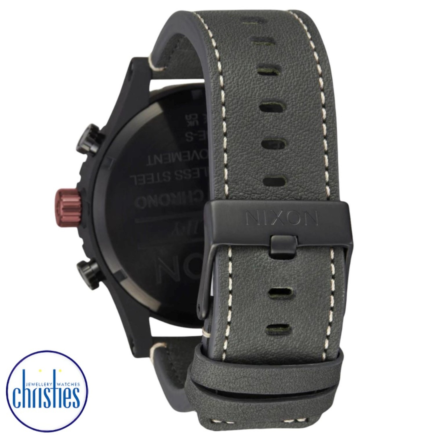 Christies Jewellery - NIXON 51-30 Chrono Leather Watch A1392-5238-00 Watches Auckland NZ NIXON 51-30 Chrono Leather Watch A1392-5238-00 A13925238 NIXON Watches Auckland |Nixon watches are often chosen as gifts due to their stylish designs and functionality.