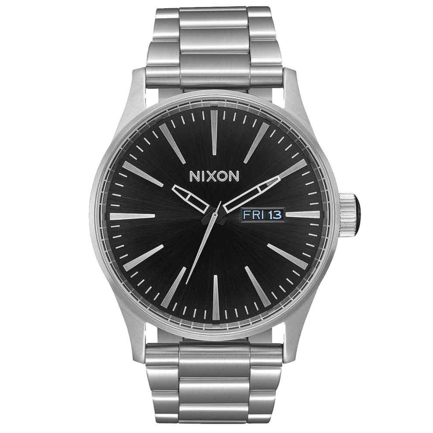 A3562348 NIXON Men's SENTRY Silver Watch A3562348-Premier Nixon Watches NZ A3562348 NIXON Mens SENTRY Silver Watch. Nixing the status quo of what you may expect when it comes to classically good-looking timepieces, the Sentry SS has entered the room and raised the bar.2 Year Guarantee 3 Months No Payments and Interest for Q Car