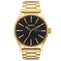 A356510 NIXON Mens SENTRY Gold Watch
