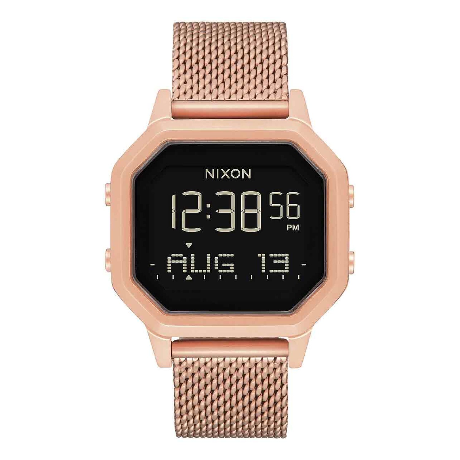 A1272-897-00 NIXON Siren Milanese All Rose Gold Watch A1272-897-00 - NZ A1272-897-00 NIXON Siren Milanese All Rose Gold Watch. For those who can still hear the call of the ocean no matter how far away. The Siren Milanese is a composition take our bestselling womens tide watch with a glam band.You don’t have to sacrifice comfo