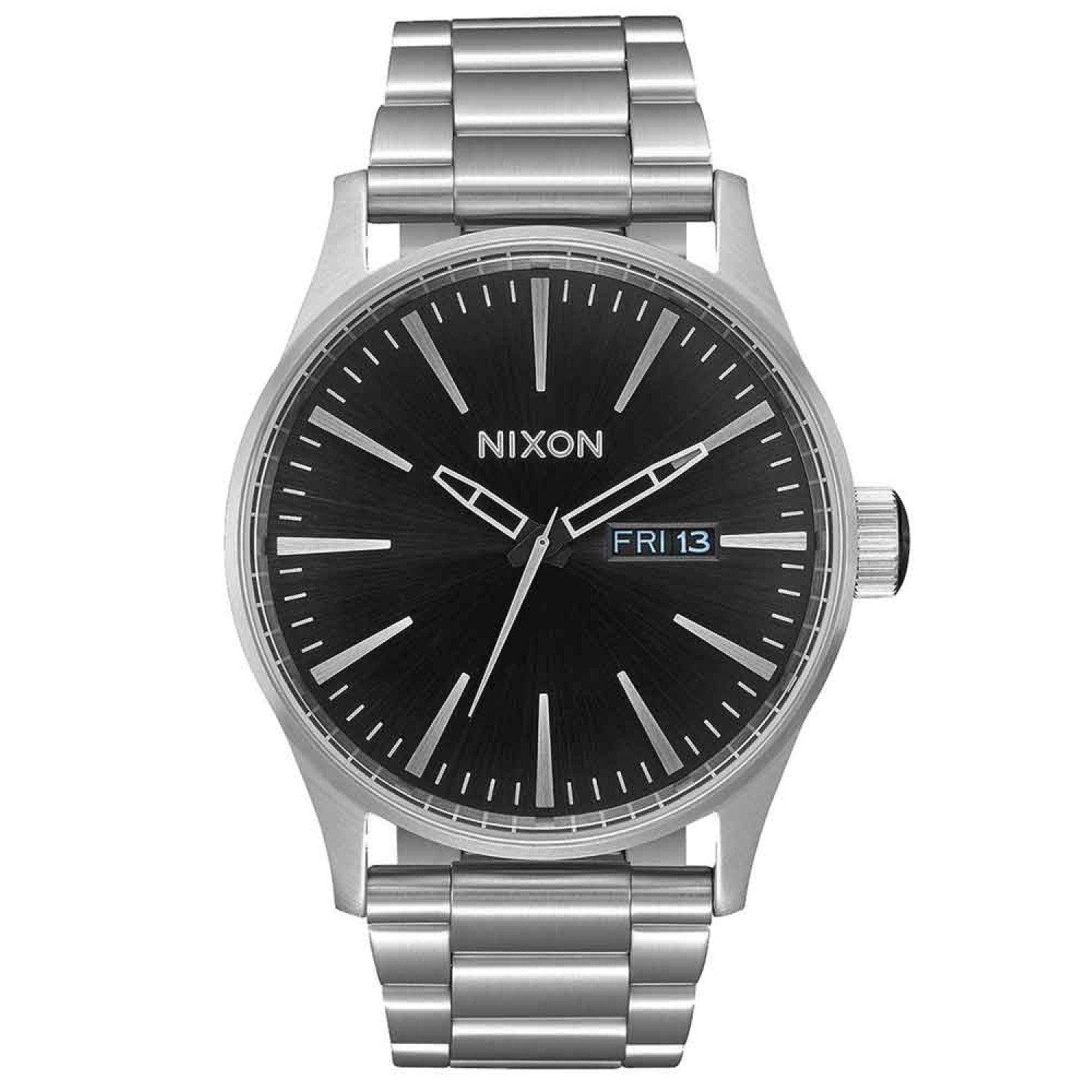 A3562348 NIXON Mens SENTRY Silver Watch. Nixing the status quo of what you may expect when it comes to classically good-looking timepieces, the Sentry SS has entered the room and raised the bar.2 Year  Guarantee 3 Months No Payments and Interest for Q Car