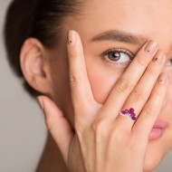 Sterling Silver Ruby Ring ORGMI3156