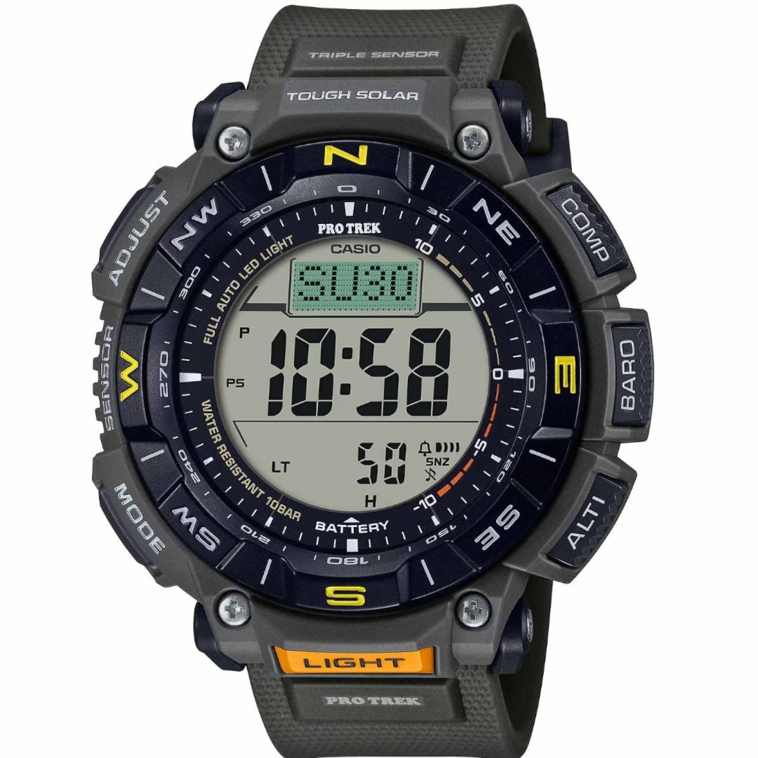 Christies Jewellery - PRG340-1D Casio Protrek Watch Watches Auckland NZ PRG340-1D Casio Protrek Watch PRG-340-1 Watches Auckland