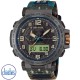 PRG601PE-5D Casio Protrek Pendleton PRG-601PE-5 Protrek Auckland | Features provide altitude and atmospheric pressure readings, vital for hikers, climbers, and backcountry explorers.