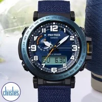 Casio Pro Trek Tough Solar Triple Sensor Bio-Based Resin Environmentally  Friendly Watch PRG601YB-3