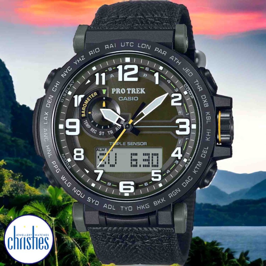 Protrek PRG-601YB-3D Watches NZ, 100 Metres - Fast Free Delivery - 30 Day  Returns