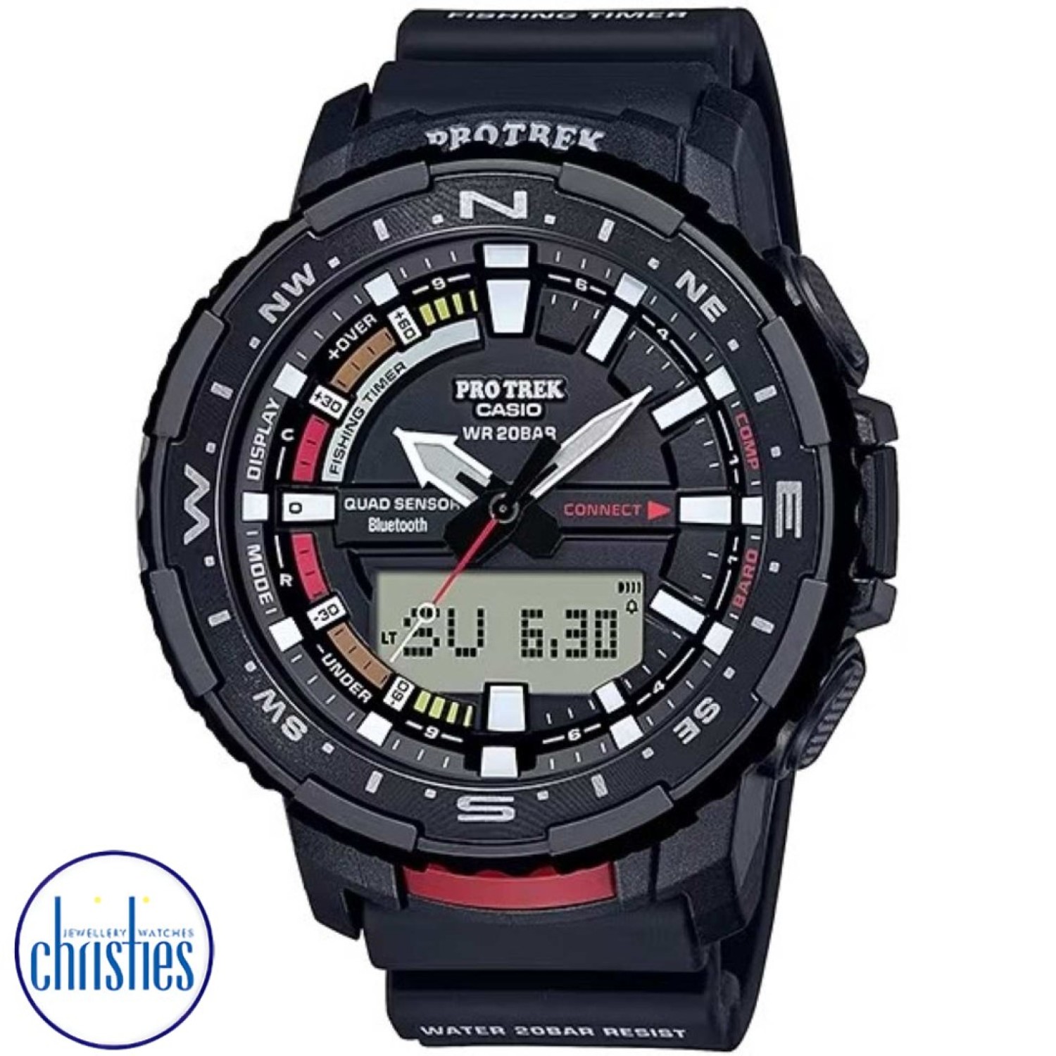Christies Jewellery - PRTB70-1D Casio Protrek Watch Watches Auckland NZ PRTB70-1D Casio Protrek Watch PRT-B70-1 Watches Auckland