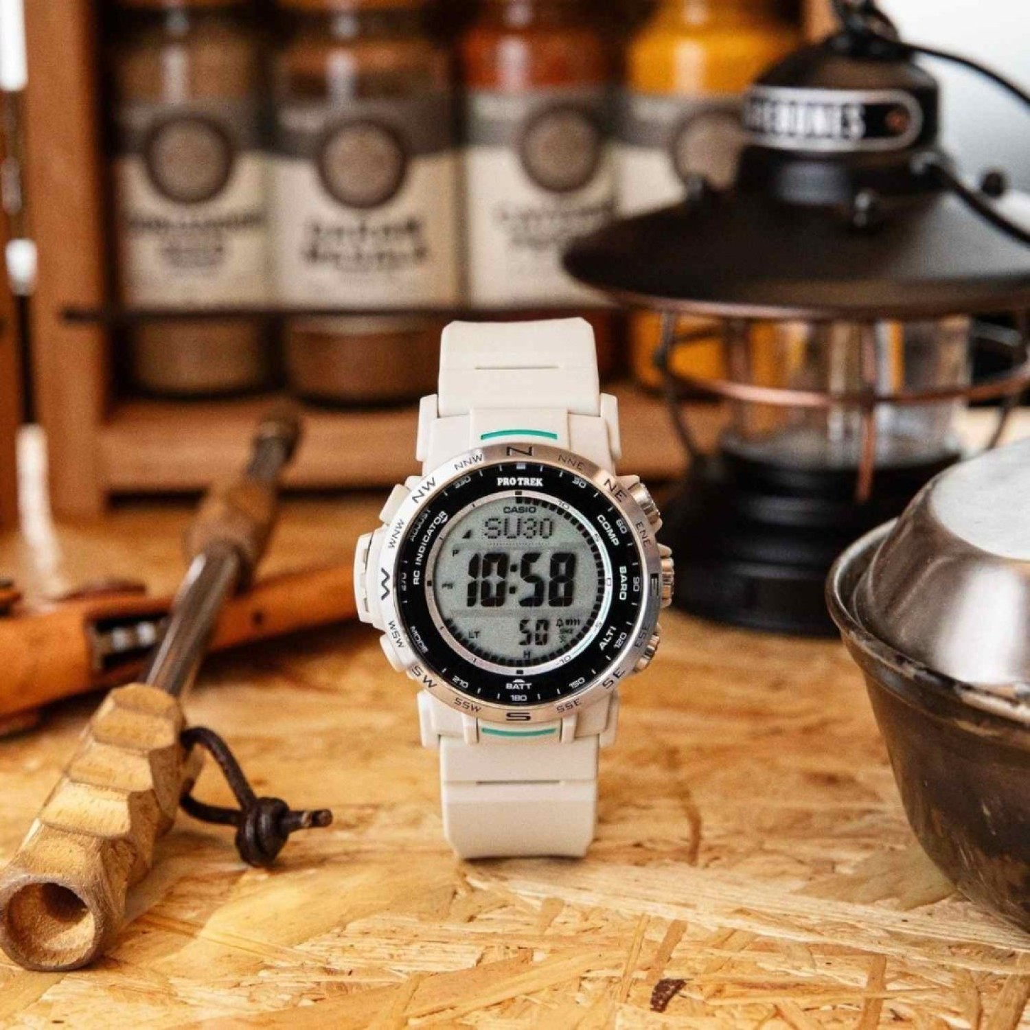 PRW35-7D Casio Pro Trek | Adventure-Ready Triple Sensor Watch by Protrek