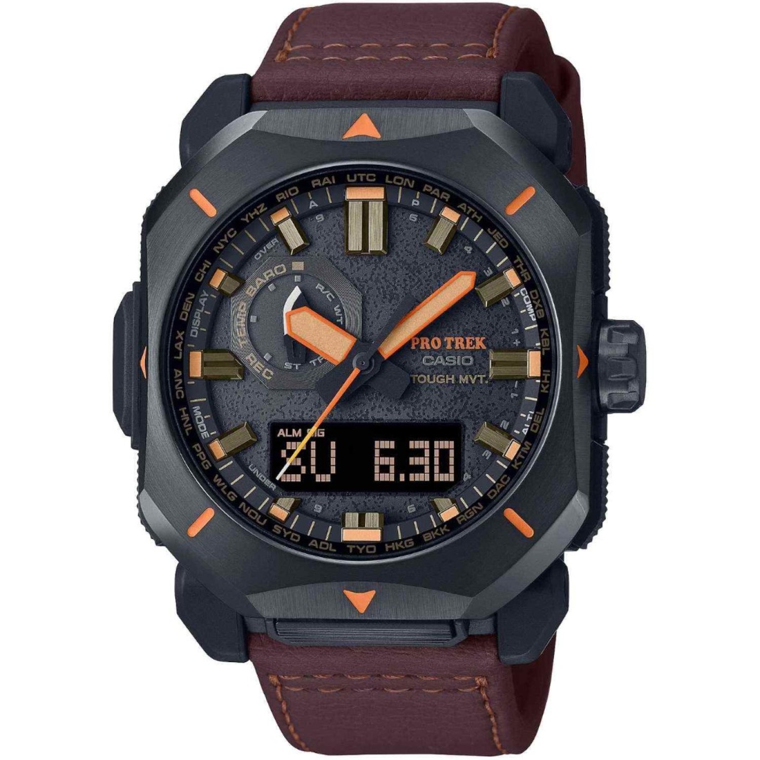 Christies Jewellery - Casio Protrek PRW6900YL-5D Watch – Outdoor Adventure PRW6900YL-5D Casio Protrek | Features provide altitude and atmospheric pressure readings, vital for hikers, climbers, and backcountry explorers.