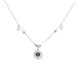 Sterling Silver Mystic Topaz Necklace | QNACK04973 Auckland NZ Sterling Silver Mystic Topaz Necklace | QNACK04973