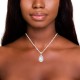 Christies Jewellery - Sterling Silver CZ Pendant Auckland NZ Sterling Silver CZ Pendant | QNAND04221